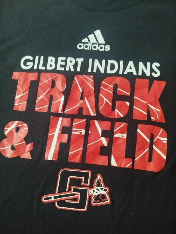 T-shirt Adidas Gilbert Indians Track & Field noir Homme XXL – photo 2
